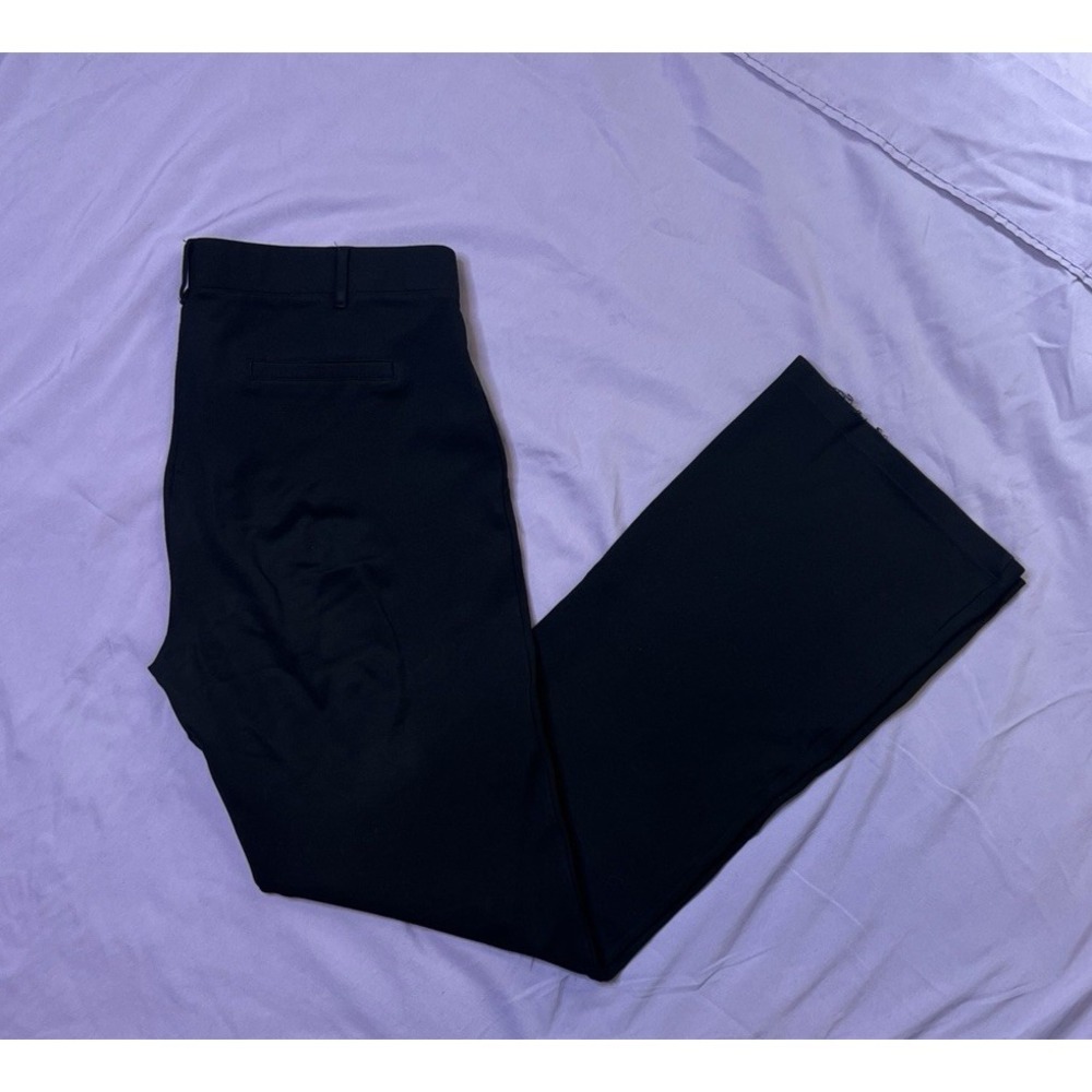 Betabrand‎ Pants Womens Size XL  Black Classic Dress Pant Yoga Pant Faux Pockets